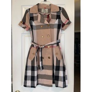 Cute pea coat style dress!